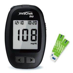 Viva Check Ino Blood Glucose Monitoring System, VIVA CHEK INO, image, Glucometer Price BD, Digital Blood Glucose Monitor, VivaChek Ino at Aleef Surgical