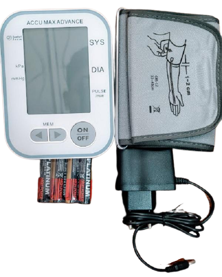 AccuMax Advance Digital BP. image for Blood Pressure Machine. image for AccuMax Advance Digital BP