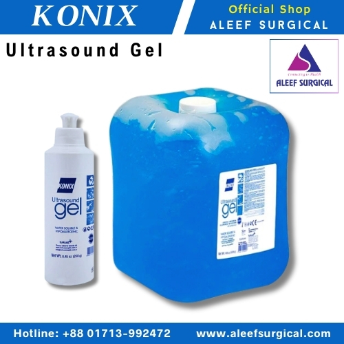 Konix Ultrasound Gel Price in BD, Image of Konix Ultrasound Gel