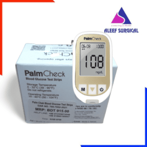 Palm Check Test Strips. image. Palm Check Blood Glucose Test Strip Aleef Surgical
