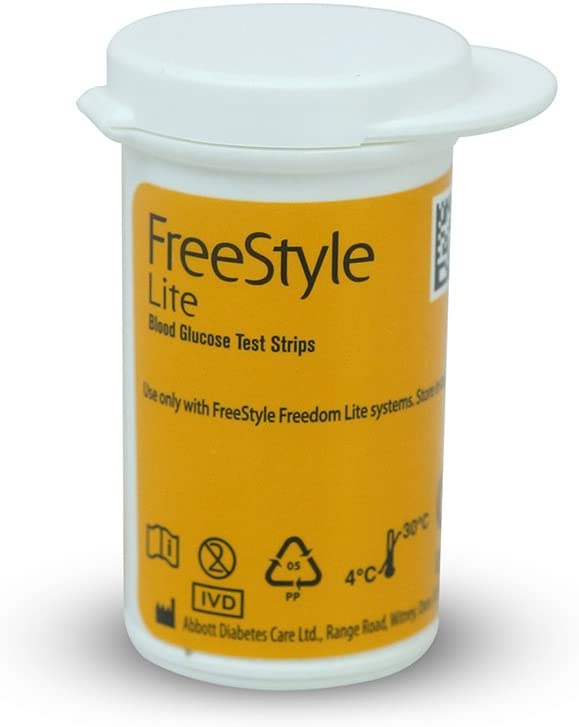 FreeStyle Lite Test Strips. image for FreeStyle Lite Test Strips