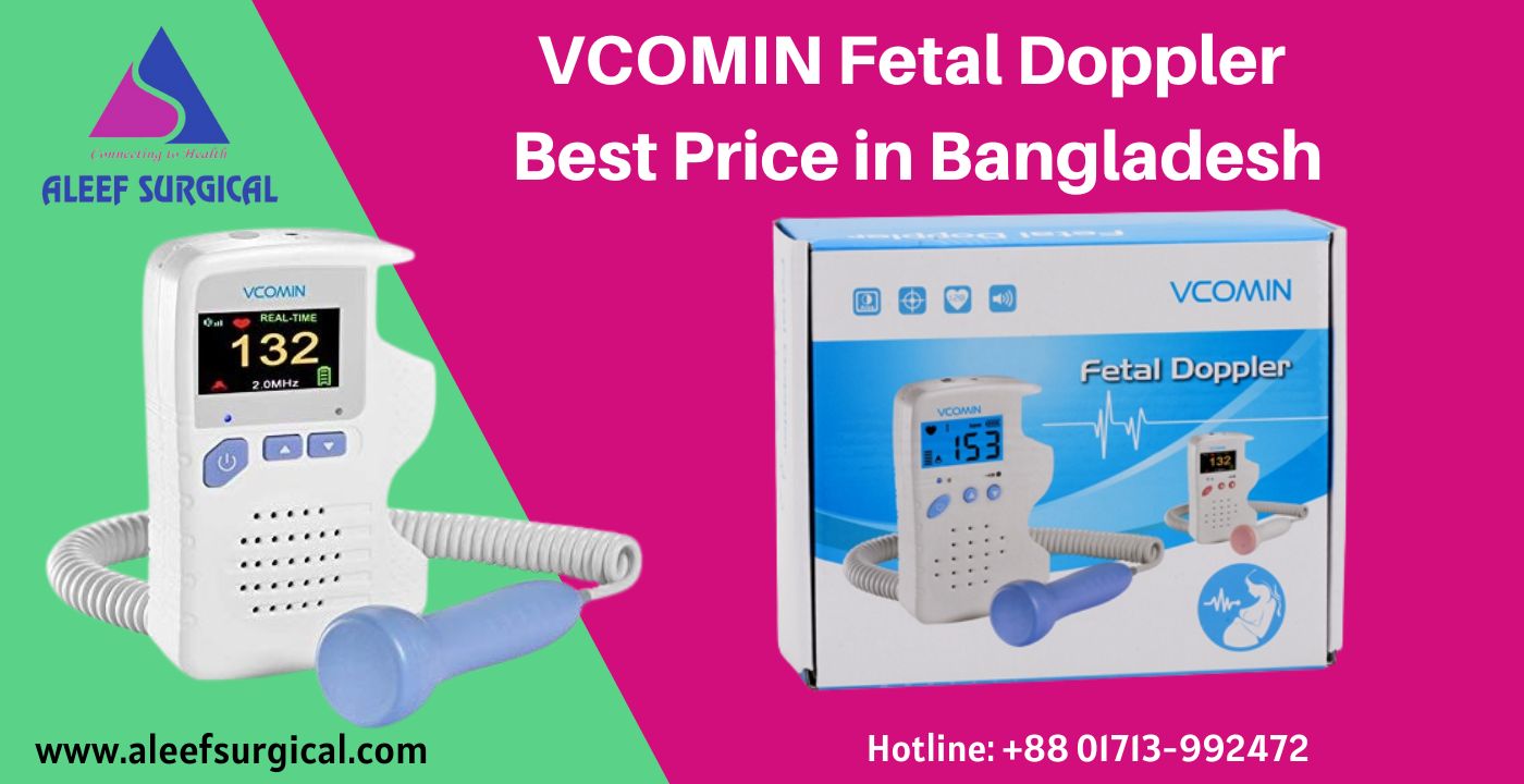 Vcomin Fetal Doppler, Baby Doppler Price in Bangladesh