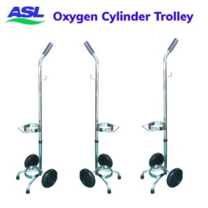 Oxygen Cylinder Trolley Best Price in nBD, Image of Oxygen Cylinder Trolley
