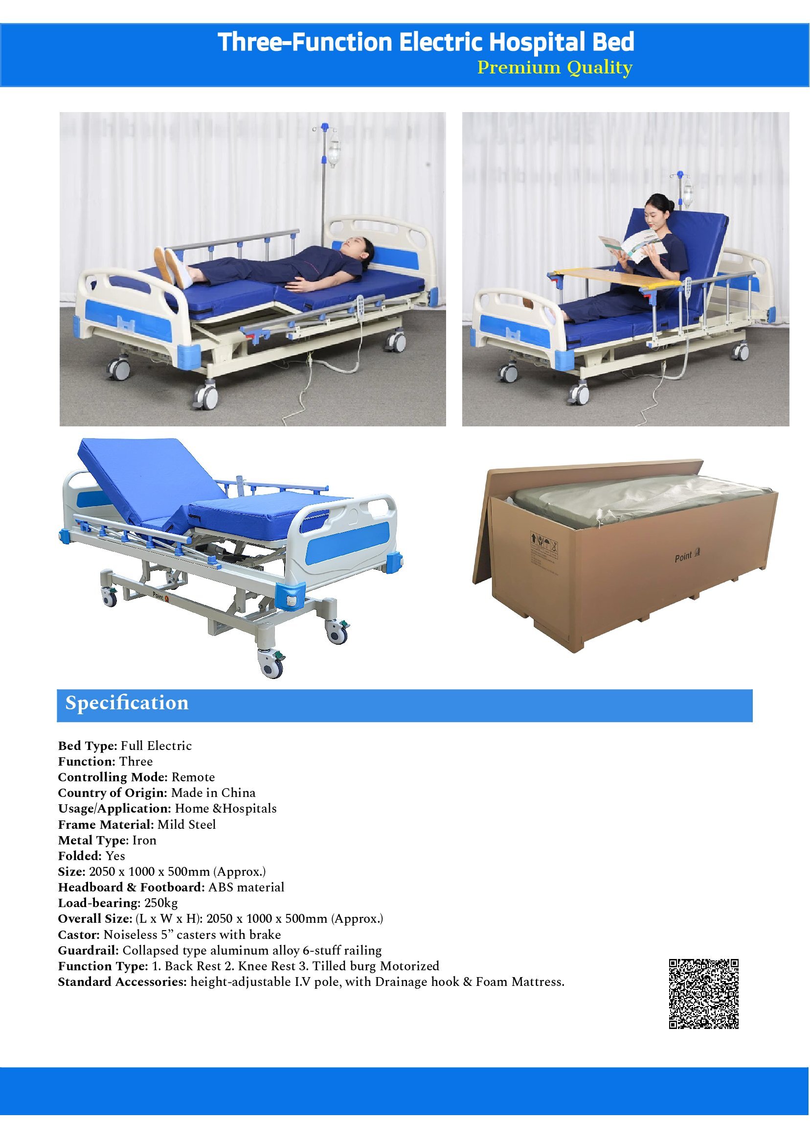 Three Electric Hospital Beds. . Image of Three Electric Hospital Bed