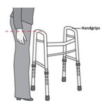 Folding walker for elderly - Image 3