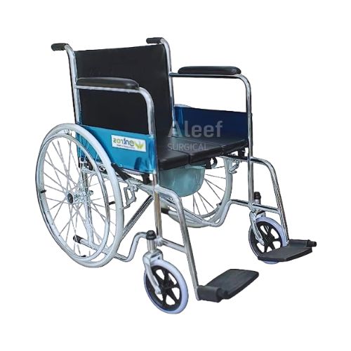 Buy Commode wheelchair The Best Price in BD-Aleef Surgical Commode Wheelchair in Dhaka, Bangladesh - Image 2
