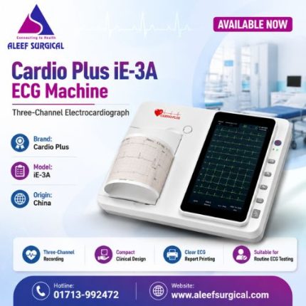 Cardio Plus iE-3A ECG Machine in Bangladesh, Image of www.aleefsurgical.com