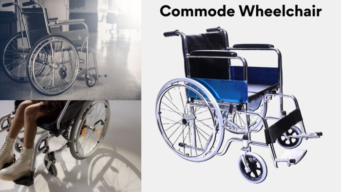 Commode Wheelchair the Best price in BD. Image
