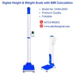 Digital Height and Weight Scale with BMI Supplier in BD. Image