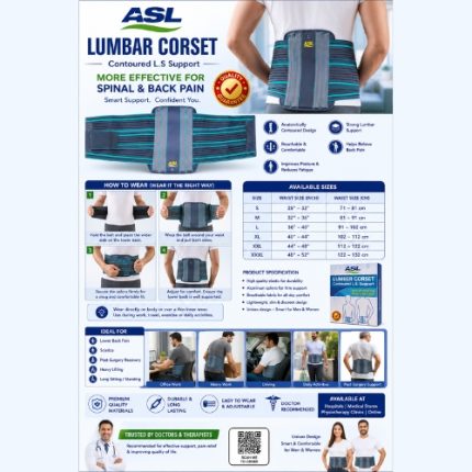 Back pain relief belt price in BD, Image of Aleefsurgical.com