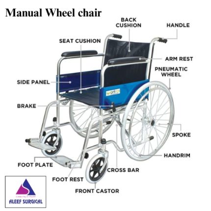 Manual Wheel Chair Price in BD. Image og Manual Wheel Chair
