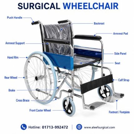 Surgical Wheelchair Price in Bangladesh, Image of Aleef Surgical