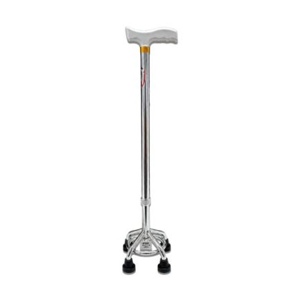 Quadripod Adjustable Walking Stick Price in BD, Image of Aleef Surgical