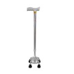 Quadripod Adjustable Walking Stick Supplier in BD, Image of Aleef Surgical