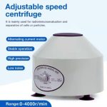 Portable Centrifuge Machine Basic Laboratory Device for Separation of Fluids - Image 2