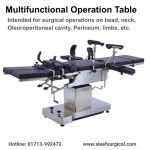 Multifunctional operating table Price, Image of aleefsurgical.com