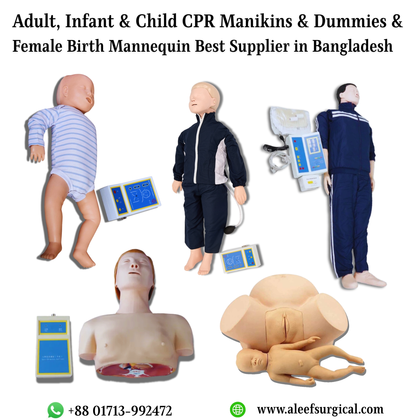 CPR Training Manikin-Medical Dummy Price in BD. Image