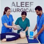 Child CPR Manikin with Monitor. Image of Aleef Surgical