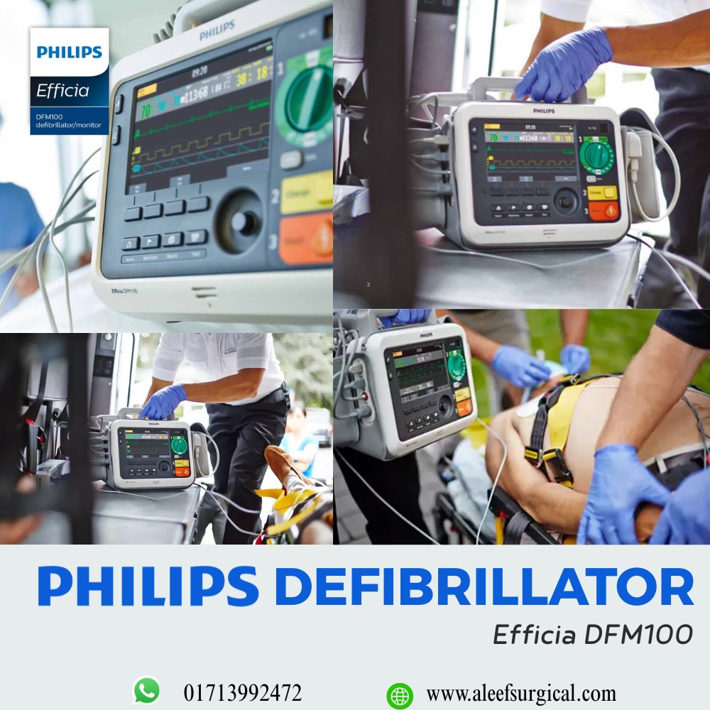 Philips Efficia DFM100 Defibrillator Price in BD. Image