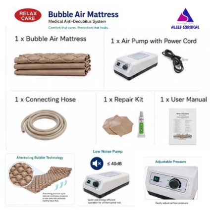 Relax Care Medical Air Mattress, Image of Aleef Surgical