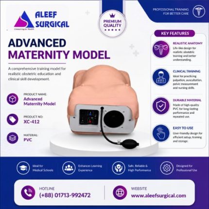 obstetric training simulator, fetal heart sound simulator, nursing education simulator. image of Aleef Surgical
