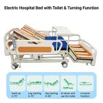 Home Care Electric Hospital Bed with Commode Price in BD, Image of Aleef Surgical
