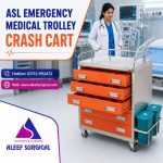 ASL (Crush Cart) ASL Emergency Medical Trolley Price in Bangladesh, Image of Aleef Surgical