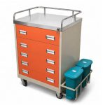ASL Emergency Medical Trolley Price in Bangladesh, Image of www.aleefsurgical.com