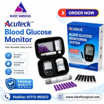 Acuteck Blood Glucose Monitor, Image of www.aleefsurgical.com