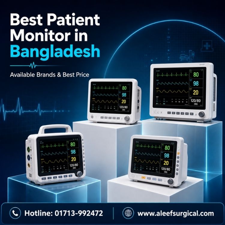 Best patient monitor in Bangladesh, Image of www.aleefsurgical.com
