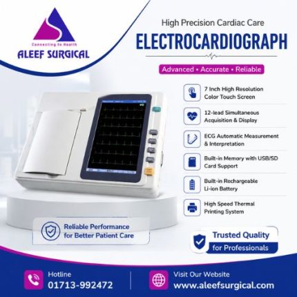 Lee Medical 601 6 Channel ECG Machine Price in Bangladesh, Image of www.aleefsurgical.com
