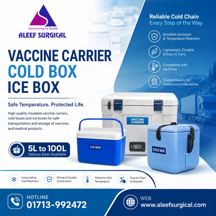 Vaccine Carrier Box Price in Bangladesh, Image of www.aleefsurgical.com