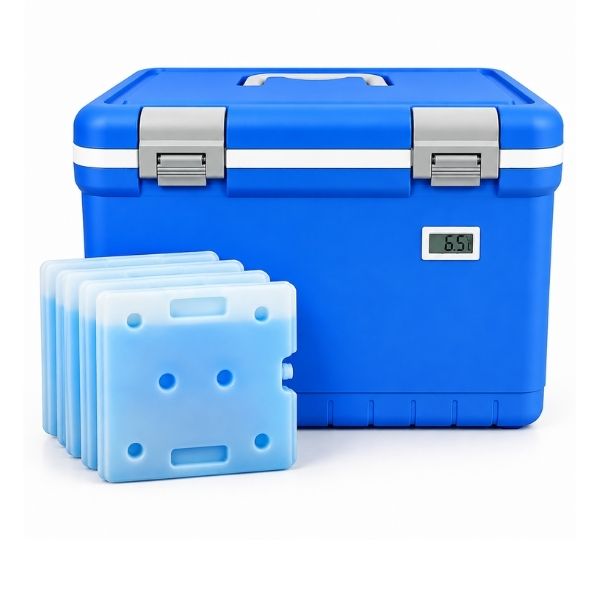 Vaccine Carrier Cooler Box in Bangladesh, Image of Aleef Surgical