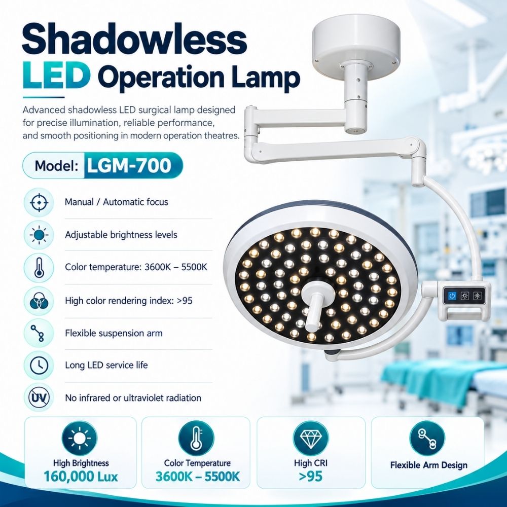 OT Light Price in Bangladesh, Image of Aleef Surgical